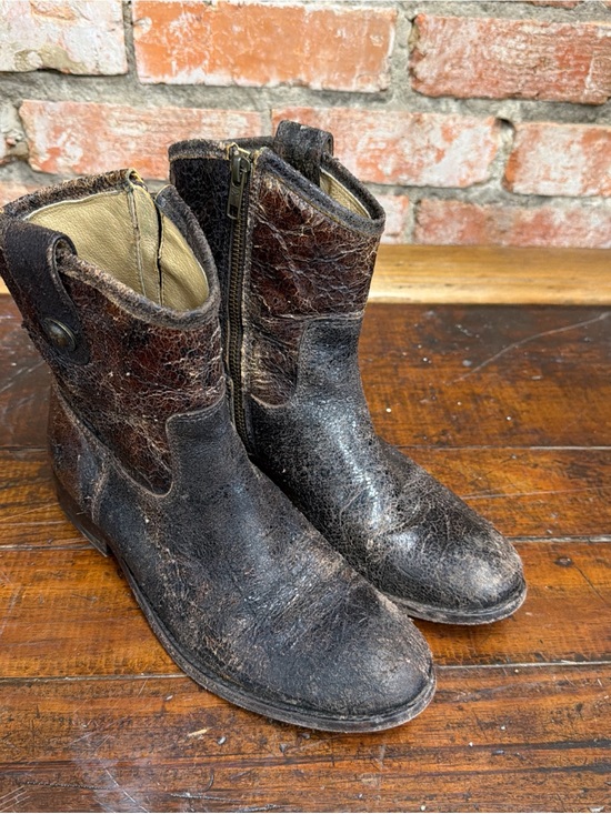 Frye Other - Frye Women’s Brown Leather Zip Ankle Boots